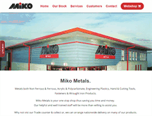 Tablet Screenshot of miko.ie